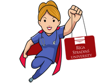 Dein Medizinstudium Riga - Superwoman fliegt durch die Luft